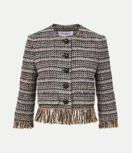 Veronica Beard Lyons Jacket - Navy Tweed
