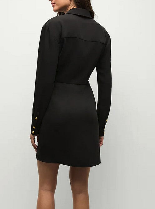 Veronica Beard Mini Wright Dress - Black