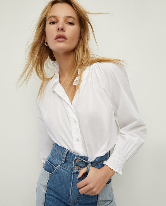 Veronica Beard Calisto Shirt - White