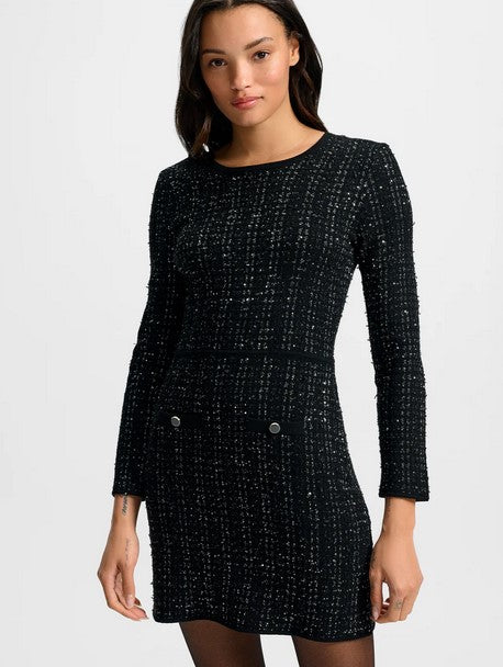 Veronica Beard Channing Knit Dress - Black