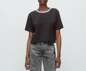 Veronica Beard Sebastian Tee - Black