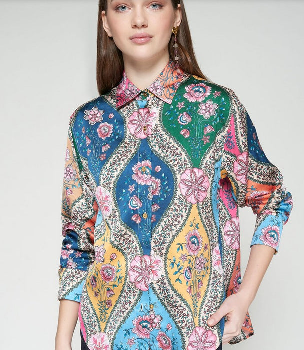 Vilagallo Donia Shirt - Floral