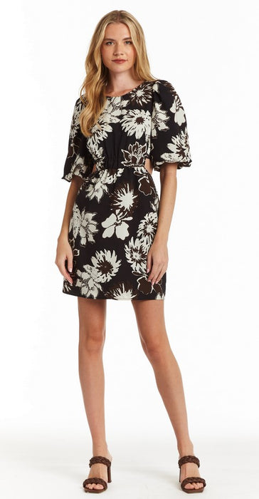 Drew Reese Dress - Black Floral