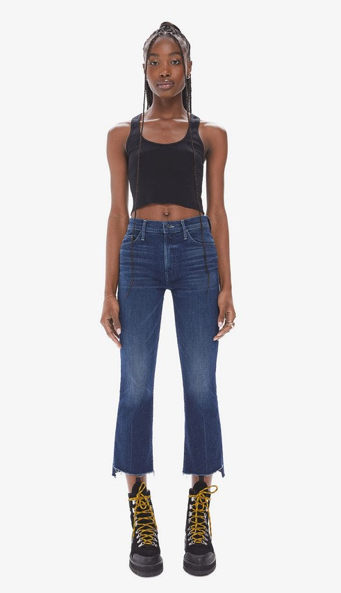 Mother The Insider Crop Step Fray - Good For You – Shop Fuschia Mother The Insider Crop Step Fray - Good For You – Shop Fuschia